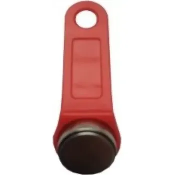 Přístupový čip Dallas TM1990 červený iButton nepřepisovatelný, pro čtení