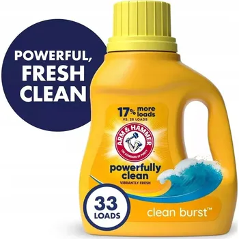 Prací prostředek PRACÍ PROSTŘEDEK ARM & HAMMER CLEAN 33 PRANÍ 1L z USA
