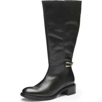 Dámské kozačky ARA dámské kozačky na nižším podpatku kožené černé | 12-26102-01 Parker Velikost: 40