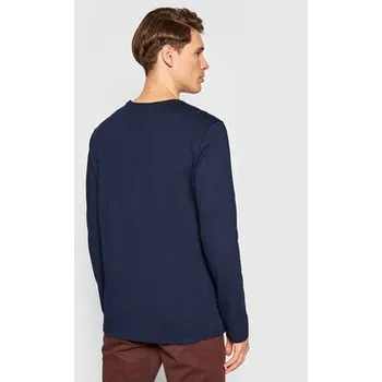 Pánská košile United Colors Of Benetton S dlouhým rukávem 3U53J1F05 Tmavomodrá Relaxed Fit M
