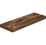 Nástěnná police SHELFY hnědá