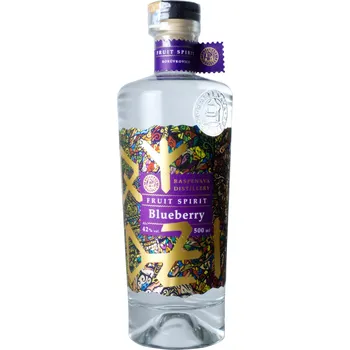 Pálenka Raspenava distillery Raspenava Blueberry 42% 0,5l