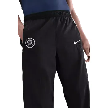 Pánské kalhoty Pánské tkané sportovní kalhoty Nike Chelsea FC 25/26 Woven černé