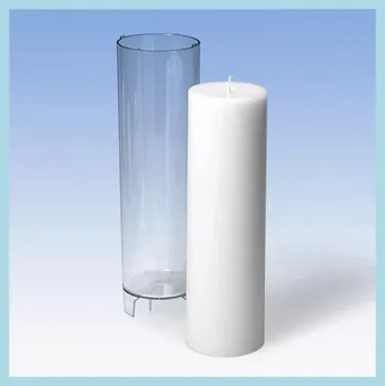 Výroba svíčky Polykarbonátová forma Válcová 67x220 (Forma na výrobu svíček)