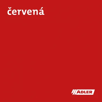 Lak na dřevo ADLER 5in1-Color, 03-Červená 2,5 L (krycí barva pro vnitřní i venkovní použití)