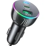 Nabíječka do auta Joyroom JR-CL26, 2x USB-C PD, 1x USB 70W (černá)