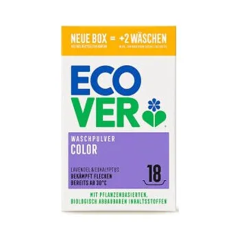Prací prášek Prací prášek na barevné prádlo 1,35kg 18pd Ecover