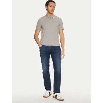 Pánská košile BOSS Polokošile Passenger 50507803 Šedá Slim Fit S