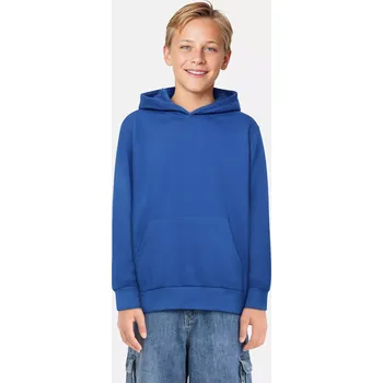 Chlapecká mikina Chlapecká mikina s kapucí Terry modrá Urban Classics modrá 2951537