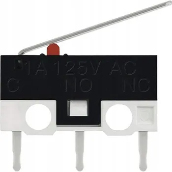 vypínač Koncový mikrospínač 3p s pákou