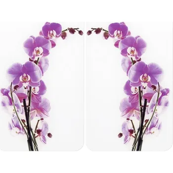 Grilovací nářadí WENKO 2521433500 -Kryt desky ABDECKPLATTE - BLUME/PFLANZE 30x52 cm pestrobarevná