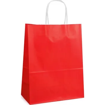 Dárková taška Dárková taška - červená (12 ks)