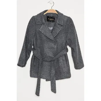 Dámský kabát Stylový dámský kabát Dewberry dewberry šedá 1340511