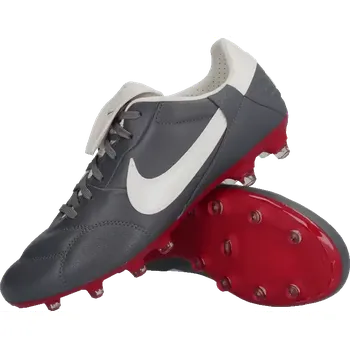 Kopačky Pánské kopačky lisovky Nike Premier III FG tmavě šedé