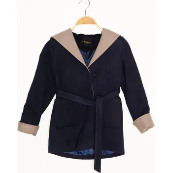 Dívčí kabát Dívčí kabát s kapucí dewberry černá | modrá | kaki 1340507