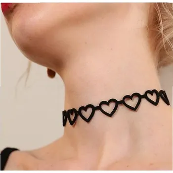 Náhrdelník Prosperk Náhrdelník Choker srdíčka S5198