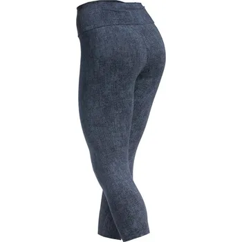 Těhotenské letní 3/4 vzorové exkluzivní leginy Roksana, Velikost M, Barva barevný vzor