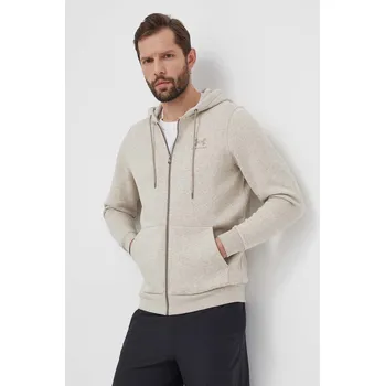 Pánská mikina Mikina Under Armour pánská, fialová barva, s kapucí, hladká, 1373881 80X, vel. M