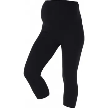 Těhotenské 3/4 leginy Getry černá, Velikost M, Barva Černá