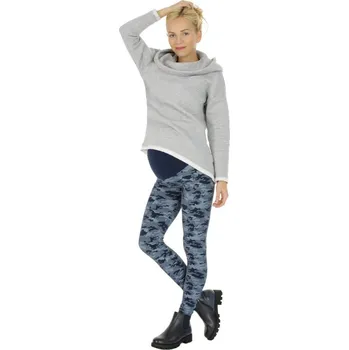 Těhotenské letní vzorové exkluzivní leginy Karen, Velikost S, Barva barevný vzor