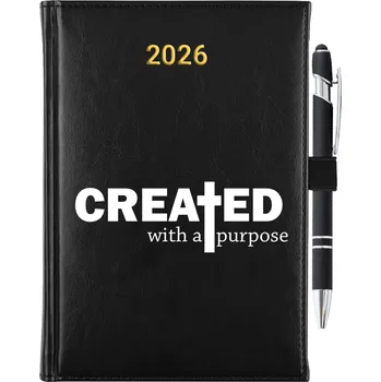 Kalendář Knižkový kalendář 2026 A5 černý