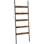 Stojanový věšák NAVARO hnědá/černá