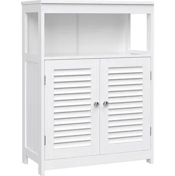 Konferenční stolek Skříňka EIKE bílá