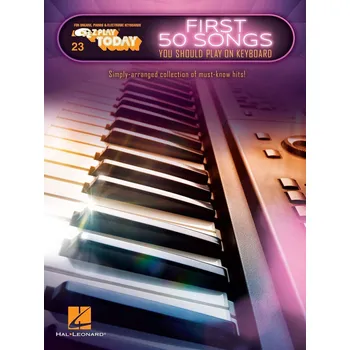 Hal Leonard First 50 Songs You Should Play on Keyboard Noty