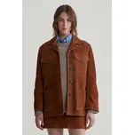 BLEJZR GANT SUEDE BLAZER CACAO