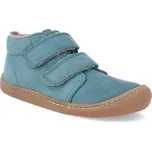Zateplená barefoot kotníková obuv - Bob Turquoise, KOEL4kids Velikost: 22