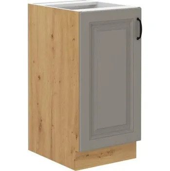 Kuchyňská skříňka Spodní skříňka 40 D 1F BB STILO artisan/ClayGrey MDF.