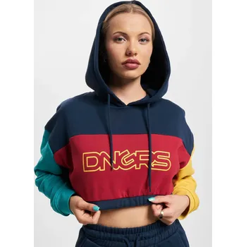 Dámské oblečení Dámská mikina Hoody 4C vícebarevná Dangerous DNGRS modrá | tyrkysová | žlutá | červená | vícebarevná 2345116