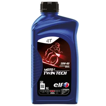 Motorový olej ELF Moto 4 TWIN TECH 20W-60, 1L