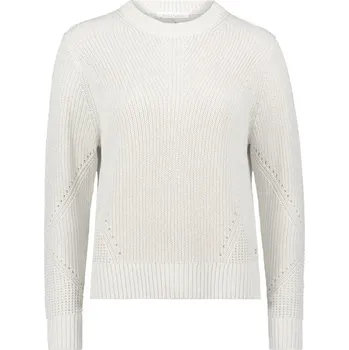 Dámský svetr BETTY & CO dámský pletený svetr 5879/3021 1032 Bílá 40