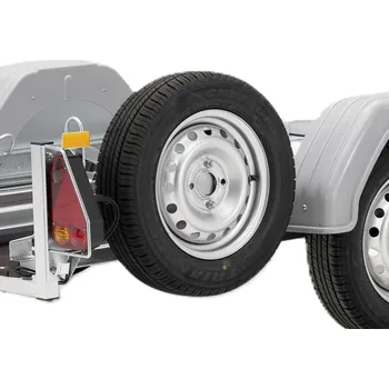 Příslušenství pro přívěs Držák rezervního kola 5x112, pro přívěsy Debon MOTO 1