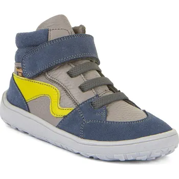 Dívčí obuv Froddo Celoroční barefoot kotníkové Tex Go G3110265 Grey/blue šedá Velikost: 37