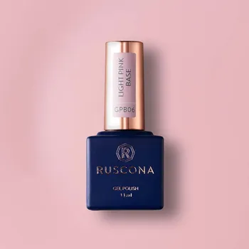 Lak na nehty RUSCONA lak LIGHT PINK BASE GPB06 11 ml