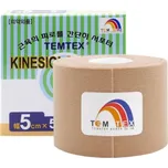 Tejpovací páska béžová 5cm x 5m Kinesio tape classic - TEMTEX