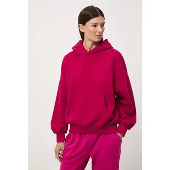 Dámská mikina Mikina Medicine dámská, červená barva, s kapucí, hladká RW25-BLD040 33X, vel. XL