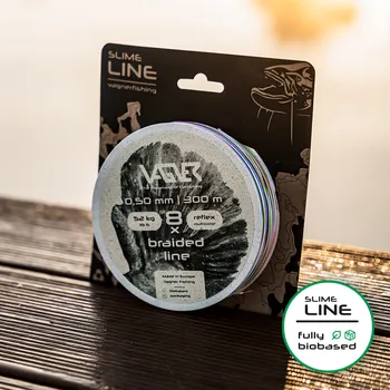 Vagner Fishing Pletená Šnůra Braided Line Reflex Multicolor Reflexní 300m Nosnost: 41kg, Průměr: 0,40mm