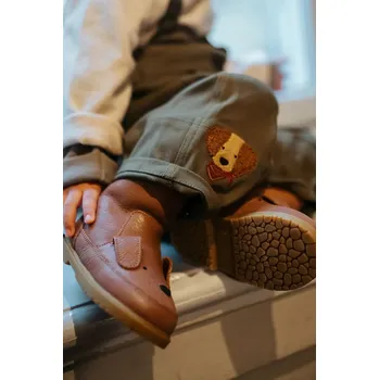 Chlapecká zimní obuv Dětské kožené zimní boty Donsje Wadudu Classic Boots Dog 2022004.29.33 hnědá 82X, EUR 29