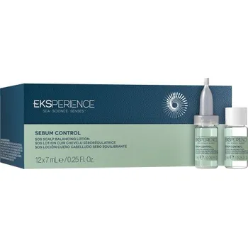 Vlasová regenerace Revlon Professional Eksperience Sebum Control SOS ampule 12×7 ml „SOS ampule pro mastnou pokožku hlavy – Sebum Control“