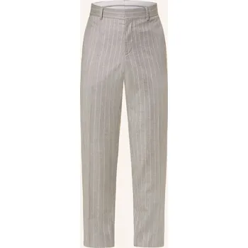 Pánské kalhoty Boss Pánské Oblekové Kalhoty H-Genius Slim Fit, 041 silver, 48