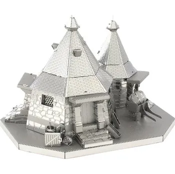 Hračka Metal Earth 3D puzzle Harry Potter: Hagridova chýše