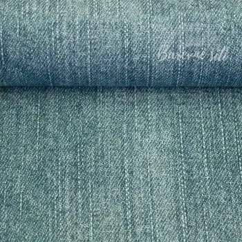 Teplákovina Denim Modrozelenkavá (E) (Kvalitní teplákovina z Německa )