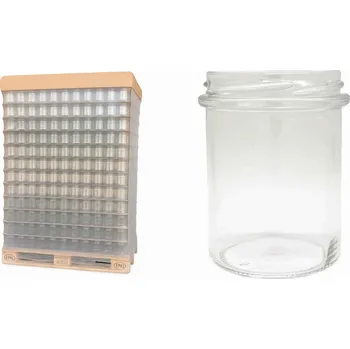 Zavařovací sklenice Zavařovací sklenice 200 ml rovná / paleta 2570 ks