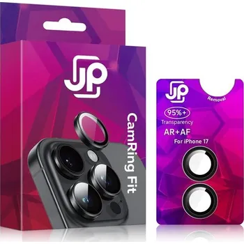 Pouzdro na mobilní telefon JP Camring Fit, sklíčko pro čočku fotoaparátu, iPhone 17, černé