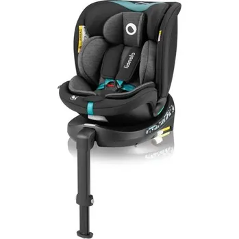 Autosedačka Lionelo Autosedačka Navy i-Size (40-150 cm) Black Turquoise