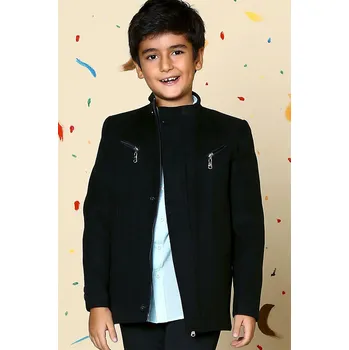 Chlapecká přechodná bunda dewberry černá | světle modrá 1340494