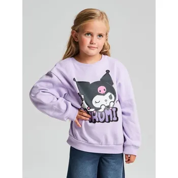 Dívčí mikina Sinsay - Mikina typu crewneck Kuromi - levandulová - 407HS-04X - 407HS-04X-116
